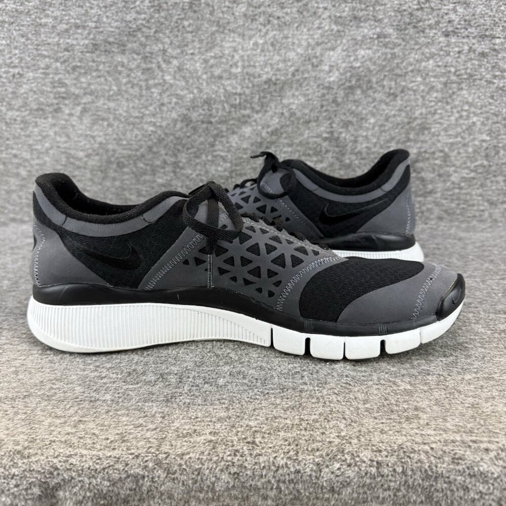 ✅Mens 10 Nike Free 7.0 Sneakers Black Grey Road Running Athletic Shoe 396046-005 - Picture 9 of 10
